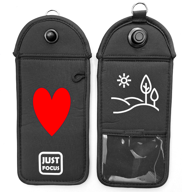 Smartphone-Tasche mit Logo